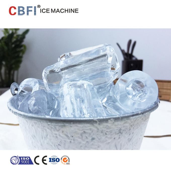 Edible Level 5 Ton Ice Tube Machine With Germany Bitzer Compressor