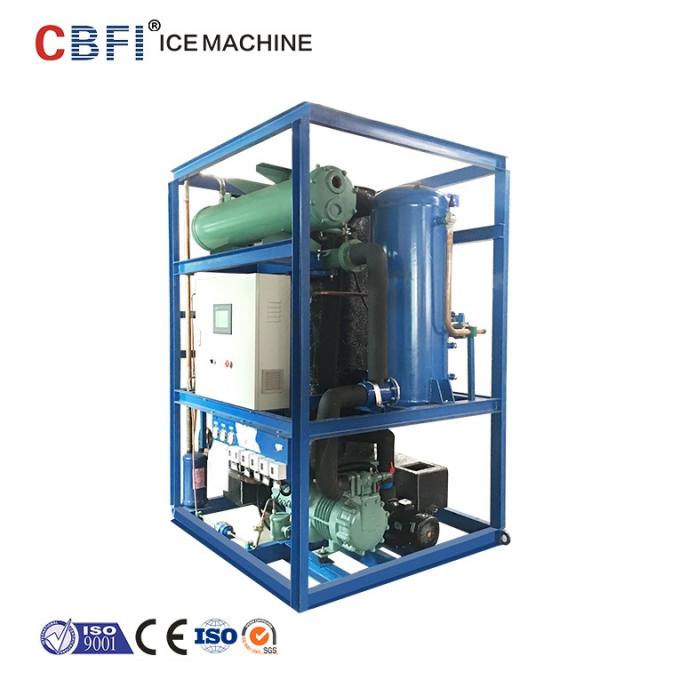 Edible Level 5 Ton Ice Tube Machine With Germany Bitzer Compressor