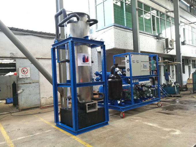 Easy Operate 10 Ton Ice Tube Machine With Stainless Steel 304 Evaporator