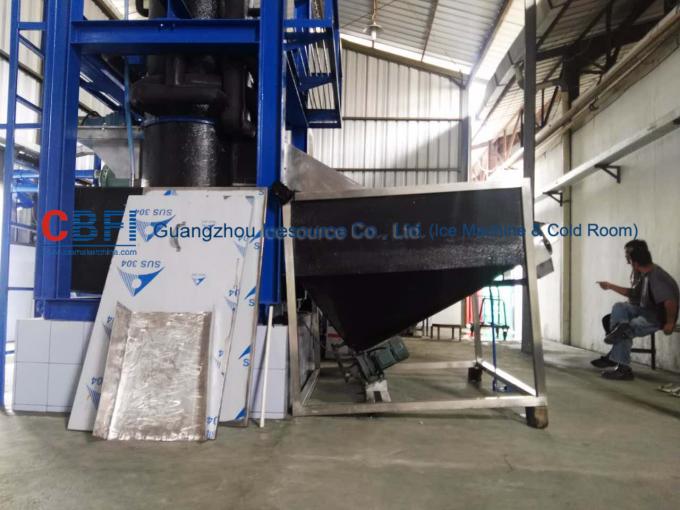 Easy Operate 10 Ton Ice Tube Machine With Stainless Steel 304 Evaporator