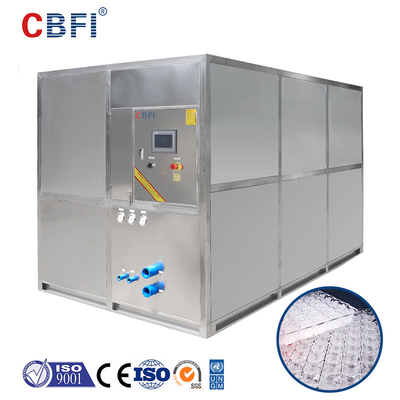 CBFI CV5000 5 تن در روز دستگاه یخ ساز مکعب فولاد ضد زنگ Sus304 با ظرفیت بالا