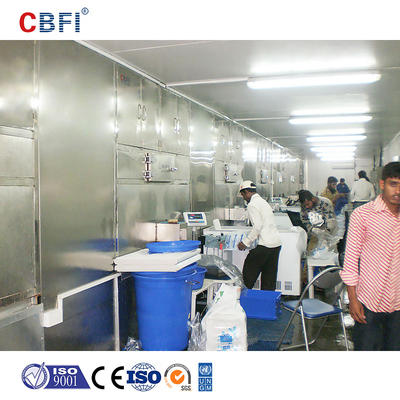 دستگاه مکعب یخ CBFI CV3000 3 تن برای 7 مجموعه در خاورمیانه دبی