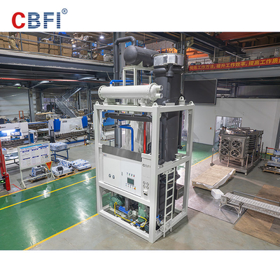 CBFI 5 10 15 20 25 30 تن دستگاه تولید یخ لوله ای دستگاه تولید یخ صنعتی اتوماتیک
