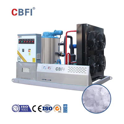 ماشین یخ 60 تن با قطر یخ 45 میلی متر کمپرسور Bitzer دمای یخ -5 °C