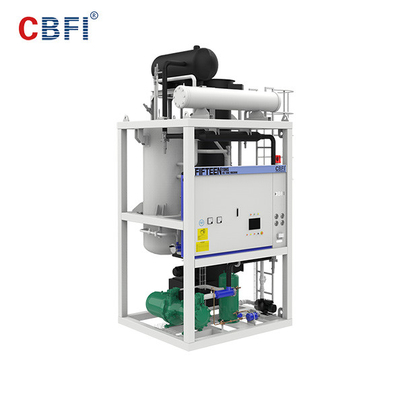 سیستم CBFI فریون 30 تن ماشین یخ لوله با کمپرسور نیمه مخفی
