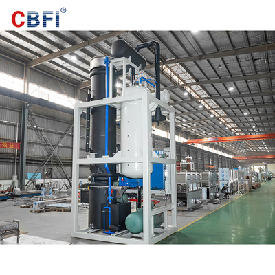 R404a 1 5 10 تن Ice Cube Maker Tube Ice Making Machine Philippines for Ice Plant