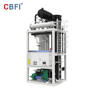 ایتالیا ماشین یخ لوله ای با 3.5kW قدرت 28.3kW ظرفیت خنک کننده منبع برق